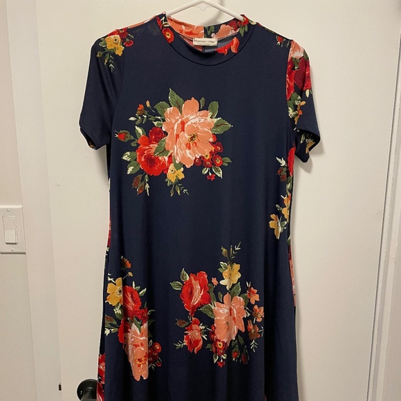 Maternity or loose fitting dress - flamingo urban - Picture 1 of 1